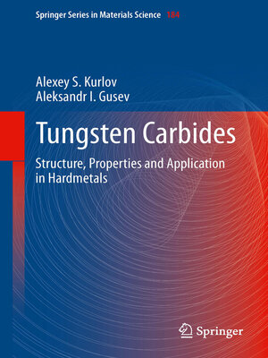 cover image of Tungsten Carbides